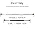 SinLoon U Shape USB Type C Spring Cable 5Gbps Retractable 90 Degree USB3.0 to USB C Charging Cable and Data Transfer for Phone, Tablet, Other USB ...