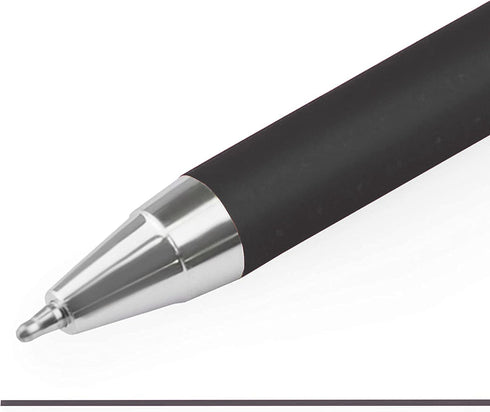 Zebra Classic Z-Grip Flight Ballpoint Pens - 1.2mm - Black & Violet - Pack of 6...