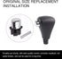 1 PC Car Gear Lever Button, Wave Stick with Shift Knob Repair Kit Replace 54132-SDA-A81, Gear Push Rod Hand Ball Button Latch with Spring, Compati...