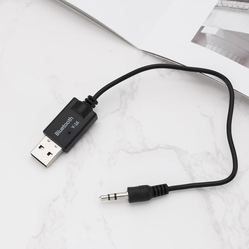 Create idea USB Bluetooth to AUX Cable Receiver 3.5mm in-Line Bluetooth Audio Adapter Compatible with Mini Cooper Gen 2 3 R56 R55 F56 F55 R60...
