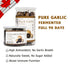 Orgnisulmte Canada Black Garlic Fermented for 90 Days 100% Natural Multi Clove Garlic Hand Selected in CANADA,Ready to Eat 8 oz...