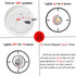 12 Pack Flameless Led Tea Lights Candles with timer battery operated,Built-in 6Hours,6 Hours On and 18 Hours Off in 24 Hours Cycle Automatically,f...