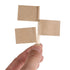 Senkary 100 Pack Blank Toothpick Flags Kraft Paper Food Signs Cheese Markers Cheese Labels for Charcuterie Board Accessories...