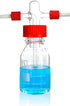 GL14 Red Screw Cap for Lab Washing Bottle, 2PCS/PK...