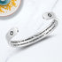 TONY & SANDY Inspirational Bracelets for Women Teen Girls Personalized Gifts for Daughter Granddaughter Mom Sister Friends Stainless Steel Engrave...