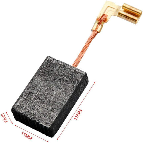 Motor Carbon Brushes, SENRISE Carbon Brush Replacement, Power Tool For Electric Angle Grinder (10Pcs - Model No.CB325)...