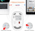 Cute Bluetooth Mouse, 2.4 GHz Wireless Mice with USB Receiver for Laptop, iPad, Mac, Silent Cartoon Mouse Suitable for Children and Students (Kerr...