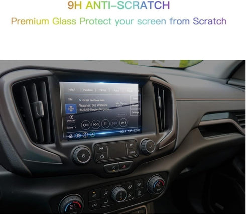 Screen Protector Compatible With 2019-2022 Terrain Acadia 8 Inch Touchscreen,Anti-Explosion & Scratch,HD Clear,SSSKY Accessories Compatible With T...