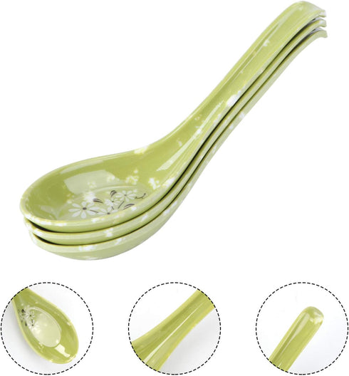 8pcs Melamine Soup Chinese Asian Soup Ramen Noodle Porridge Rice Dinner for Kitchen...