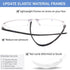 AQWANO 5Pack Rimless Reading Glasses Computer Blue Light Blocking Clear Frame Readers Anti Glare Filter Lightweight for Women Men,1.0...