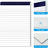 12 Pack Note Pads 4x6 Inch Small Lined Writing Memo Pads Refills Easy Tear no Rip Writing Pads with 30 Sheets Each Pad Narrow Ruled Mini Pocket No...