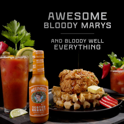 Melinda’s Scotch Bonnet Hot Sauce - Gourmet Scotch Bonnet Pepper Sauce - Made with Scotch Bonnet Peppers, Carrots, Papaya & Lime Juice - Keto, Veg...