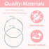 Foot Bracelets Beach Diamond Anklets for Women Bling Silver Layered Foot Bracelets 925 Sterling Silver Rhinestone Anklets Adjustable Waterproof Ch...