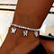 Butterfly Crystal Anklets Women Sparkly Diamond Ankle Bracelets Butterflies Pendant Bracelet Rhinestone Foot and Hand Chain Jewelry (Silver)...