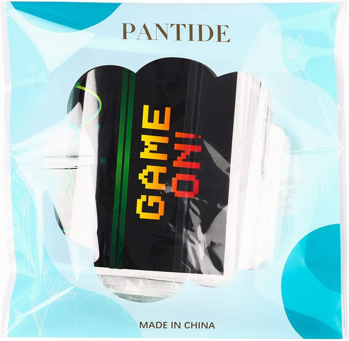 PANTIDE Video Games Party Favor Bags, Game On Plastic Loot Gifts Bags, Gaming Goody Candy Treat Bags for Video Game Themed Birthday Party Supplies...