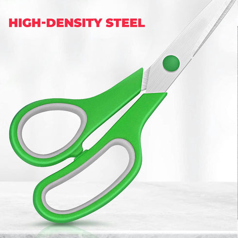 3 Pack Scissors 8" Craft Scissors All Purpose, Heavy Duty Sharp Blade Shears Sewing Scissor for Office, Fabric and School Supplies Left - Right Ha...