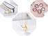 Stainless Steel His and Her Heart Lock Key Matching Puzzle Couples Pendant Necklace...