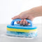 Ultimate Kitchen Cleaning Brush Set (2-Pack) with Handle - Pot Washing Sponge, High-Density Thick Scouring Pad, Sponge Block, Ceramic Tile Wall Cl...