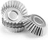 Tosnail 50 Pieces Aluminum Egg Tart Mold Small Tart Pie Tin Mini Cupcake Cake Muffin Cookie Mold Baking Cups...