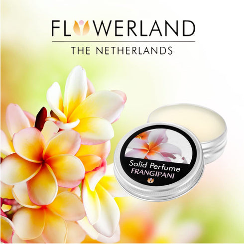 Flowerland Solid Perfume - Portable Pocket Balm Perfume Perfect for Travel Use - Natural Fragrance Parfum for Men and Women - Natural & Vegan - Fr...