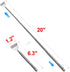 Claw Back Scratcher Extendable, Metal Portable Telescopic Backscratchers 8 Pack for Men Women...