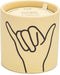 Paddywax Candles Impressions Artisan Hand-Poured Scented Candle, 5.75-Ounce Jar, Hang Loose Shaka - Ocean Rose + Bay...