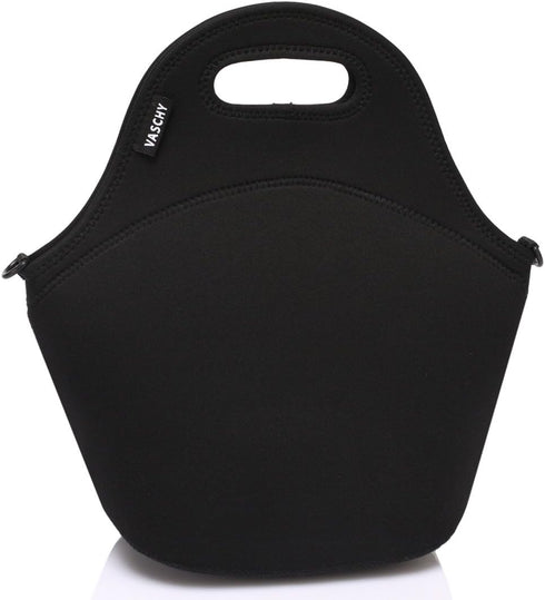VASCHY Neoprene Insulated Lunch Bag Tote for Men or Women 12.9x13.4x6.3 inch with Detachable Adjustable Shoulder Strap...