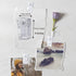 Self-Adhesive Clips 30 Pcs Tapestry Hangers Sticky Photo Clips Wall Clips Double-Sided Adhesive Spring Clips for Notes, Poster, Paper, Flag Hanger...