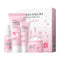 Skin Care Set JAPAN SAKURA Beauty Gift Sets Skin Care Kit with Cleanser, Serum, Eye Cream, Face Cream Travel Kit for Women Mom Wife Teen Girls Gen...