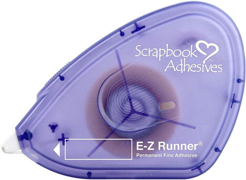 Scrapbook Adhesives by 3L 01643-MP 3L Scrapbook Adhesives E-Z Runner Fine Permanent Adhesive Dispenser, 49' - Set of 6...