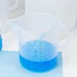 Globe Scientific 601159-1 Polypropylene Short Form Beaker with Handle, Molded Graduations, 3000mL Capacity...