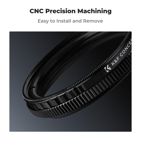 K&F Concept 40mm Ultra-Slim CPL Circular Polarizer Filter for Vantrue E1, E2, E3, E1 Lite, S1 Pro, N4 Pro N5 Dash Cam, Reduce Glare and Reflection...