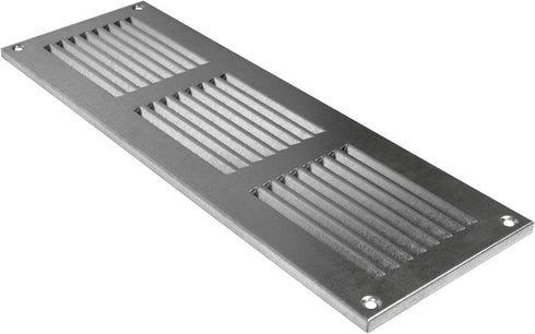Vent Systems 12'' x 4'' Inch - Galvanized - Air Vent Cover Metal Air Return Grill with Built in Pest Guard Screen HVAC Vent Cover for Home Improve...