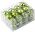 lasenersm 24 Pieces Small 1.18"/3cm Shatterproof Christmas Ball Ornaments Packed in Plastic Barrel Shatterproof Christmas Tree Balls Ornament use ...