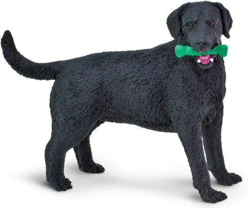 Safari Ltd. Black Labrador Retriever Figurine - Hand-Painted, Lifelike 3.75" Model Figure - Fun and Educational Toy for Boys, Girls & Kids Ages 3+...
