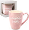 Pavilion Large Ceramic Coffee Mug with "Mama Bear" Text Design, Microwave & Dishwasher Compatible, Tall Coffee or Tea Cups for Moms with Handle, I...
