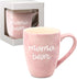 Pavilion Large Ceramic Coffee Mug with "Mama Bear" Text Design, Microwave & Dishwasher Compatible, Tall Coffee or Tea Cups for Moms with Handle, I...