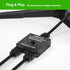 HDMI Switch 2 in 1 Out or 1 in 2 Out 4K@60Hz, Bi-Directional HDMI 2.0 Switcher 2-Way HDMI Port Expander Hub Selector Box Supports HDR, 3D, 1080P, ...