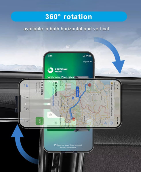 Car Phone Holder for 2024 Subaru Crosstrek/Impreza Accessories Navigation Bracket Interior Decoration Air Outlet Mobile Cell Phone Mount...
