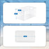 Lifetime Appliance Parts UPGRADED Clear Organizer Storage Bin with Handle Compatible with Kitchen I Best Compatible with Refrigerators, Cabinets &...