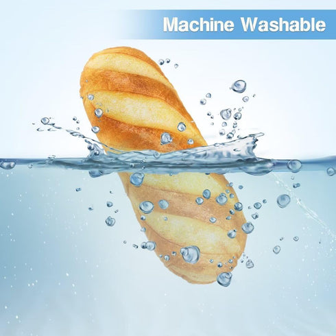 HOMBYS Large Dog Pillow for Large, Medium & Small Dogs, Cute Baguette Designs Dog Claming Pillow for Neck Support, Improve Anxiety Relief-20"x7.5"...