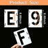 8 Inch Letter Stencils Symbol Numbers Craft Stencils, 42 Pcs Reusable Alphabet Templates Interlocking Stencil Kit for Painting on Wood, Wall, Fabr...