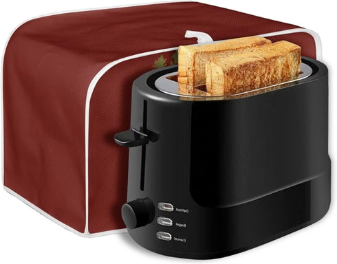 Chicken Sunflower Toaster Cover 2 Slice Wide Slot Small Appliance Covers Machine Washable Kitchen Decor Accessories Toaster Oven Cover Retro Roost...