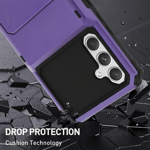Wallet Case for Samsung Galaxy A54 5G Case with 4-Card Credit Card Holder Slot Shockproof Cover Hybrid Heavy Duty Protection Armor Phone Case Comp...