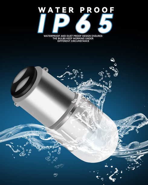 1076 Led Bulb BA15D 1176 1142 1004 90 Bulb S8 10-30Volt AC/DC for Outdoor Landscape Patio Lighting,Deck Step Pathway Lights,Interior RV Camper Mot...