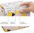 Jot & Mark Recipe Card Dividers | 24 Tabs per Set, Works with 4x6 Inch Cards, Helps Organize Recipe Box (Classic)...