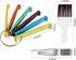 4 Pcs Air Conditioner Fin Cleaner Set Include 2 Pcs Fin Comb Condenser 2 Pcs Coil Cleaning Brush Condenser Fin Straighteners Stainless Steel Radia...