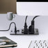 Conference Recessed Power Strip Socket with USB Ports,Table Power Strip,Desktop Charging Station with 2-Outlets and 2 USB Ports...