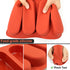 Webake Hot Dog Bun Pan, 2 Pack SIlicone Hotdog Bun Molds Nonstick Bread Forms Mini Baguette Sandwich Baking Tray for Hot Dog Bun Rolls Cake and Ec...