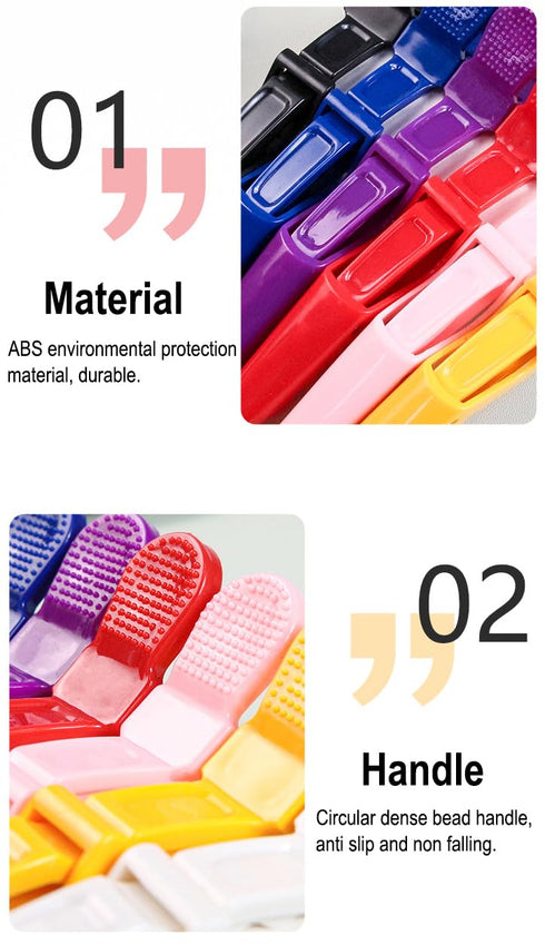 AKOAK 6 PCS Professional Anti slip Crocodile Clip - Large Styling Hair Clip for Women's Thick Hair, Dyeing or Hair Care Partition Positioning Clip...